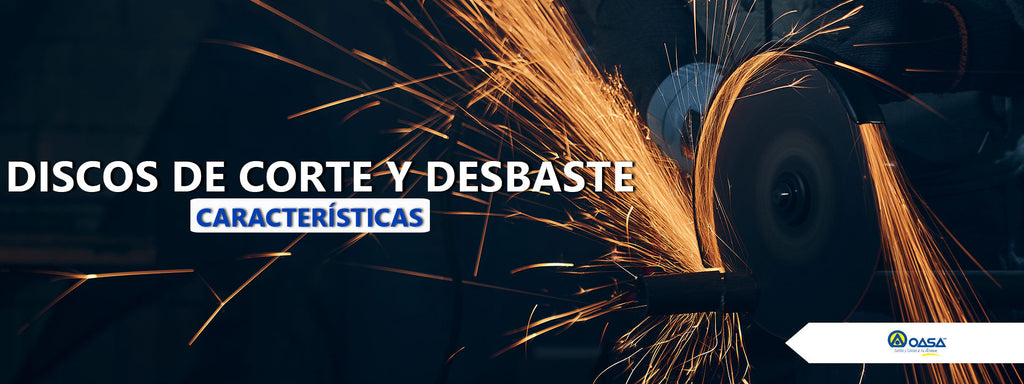 Características: discos de corte y discos de desbaste